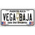 Vega Baja Puerto Rico Metal Novelty License Plate