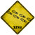 Footprints Xing Novelty Metal Crossing Sign