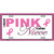 Pink For My Niece Metal Vanity License Plate Sign