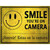 Smile Youre On Camera -Sonreir Estas En La Camera Parking Sign Metal Novelty