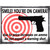 Smile! Youre On Camera! Do Not Expect A Warning Shot Parking Sign Metal Novelty
