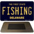 Fishing Delaware State License Plate Tag Magnet M-6724