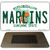 Marlins Florida State License Plate Tag Magnet M-2085