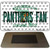 Panthers Fan Florida State License Plate Tag Magnet M-10829
