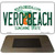Vero Beach Florida State License Plate Tag Magnet M-6001
