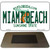 Miami Beach Florida State License Plate Tag Magnet M-6004