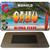 Oahu Tiki Novelty Metal Magnet M-7829