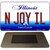 N Joy IL Illinois State License Plate Tag Magnet M-10281