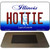 Hottie Illinois State License Plate Tag Magnet M-10297