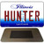 Hunter Illinois State License Plate Tag Magnet M-10306