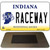Raceway Indiana State License Plate Tag Novelty Magnet M-6368