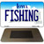 Fishing Iowa State License Plate Tag Novelty Magnet M-10957