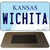 Wichita Kansas State License Plate Tag Novelty Magnet M-6602