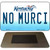 No Murci Kentucky State License Plate Tag Novelty Magnet M-6797