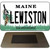 Lewiston Maine State License Plate Tag Magnet M-10389