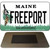 Freeport Maine State License Plate Tag Magnet M-10393