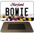 Bowie Maryland State License Plate Tag Magnet M-10474