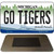 Go Tigers Michigan State License Plate Tag Novelty Magnet M-11027