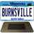 Burnsville Minnesota State License Plate Tag Novelty Magnet M-11043