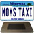Moms Taxi Minnesota State License Plate Tag Novelty Magnet M-11070