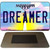 Dreamer Mississippi State License Plate Tag Magnet M-6588