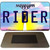 Rider Mississippi State License Plate Tag Magnet M-6593