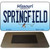 Springfield Missouri State License Plate Tag Magnet M-10243