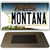 Montana State License Plate Tag Novelty Magnet M-11085