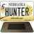 Hunter Nebraska State License Plate Tag Magnet M-10602