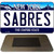 Sabres New York State License Plate Tag Magnet M-2298