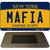 Mafia New York State License Plate Tag Magnet M-8962
