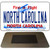 North Carolina State License Plate Tag Magnet M-6460