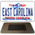 East Carolina State License Plate Tag Magnet M-6463