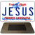 Jesus North Carolina State License Plate Tag Magnet M-1761