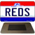 Reds Ohio State License Plate Tag Magnet M-2073