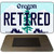 Retired Oregon State License Plate Tag Magnet M-10362