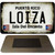 Loiza Puerto Rico State License Plate Tag Magnet M-2854