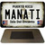 Manati Puerto Rico State License Plate Tag Magnet M-2856