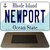 New Port Rhode Island State License Plate Tag Novelty Magnet M-11183