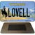 Lovell Wyoming State License Plate Tag Magnet M-10524