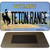 Teton Range Wyoming State License Plate Tag Magnet M-10529