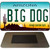 Big Dog Arizona State License Plate Tag Magnet M-1077