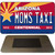 Moms Taxi Arizona Centennial State License Plate Tag Magnet M-1805