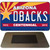 Dbacks Arizona Centennial State License Plate Tag Magnet M-1818