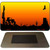 Jeep Sunset Arizona Western State License Plate Tag Magnet M-9521