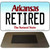 Retired Arkansas State License Plate Tag Magnet Novelty M-10044