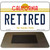 Retired California State License Plate Tag Magnet M-4895