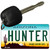 Hunter Arizona State License Plate Tag Key Chain KC-2558
