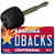 Dbacks Arizona Centennial State License Plate Tag Key Chain KC-1818