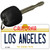 Los Angeles California State License Plate Tag Key Chain KC-4901